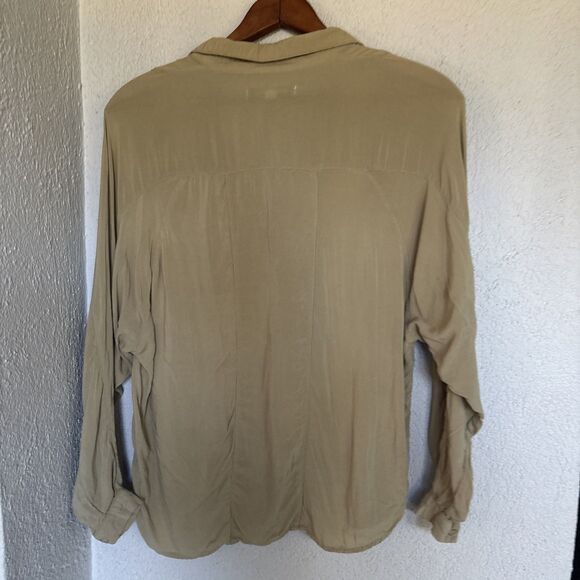 Urban Outfitters UO Viscose Genesis Split-Hem Blouse - size S - Picture 4 of 11